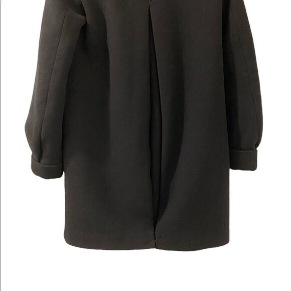 Zara trafaluc Womens XS Wool Blend Black Long Peacoat Womens Jacket coats, XS - Picture 9 of 10